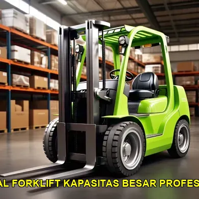 rental forklift kapasitas besar profesional
